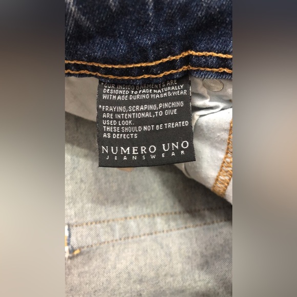 Dark Blue colored, Men’s Jeans, From the Brand “Numero Uno”. Absolutely New! - Picture 8 of 8